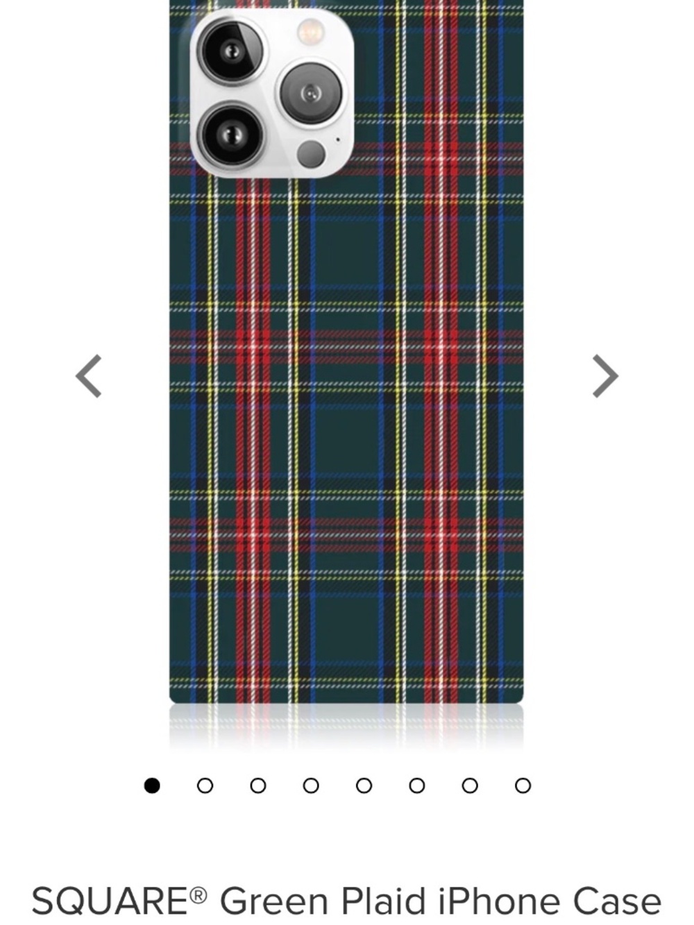 FLAUNT Plaid phone case